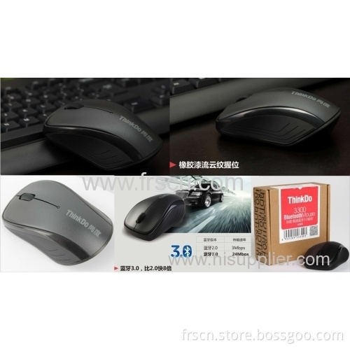 Logitech Brand 3d Wireless Mouse In Rubber Key Of High Quality 